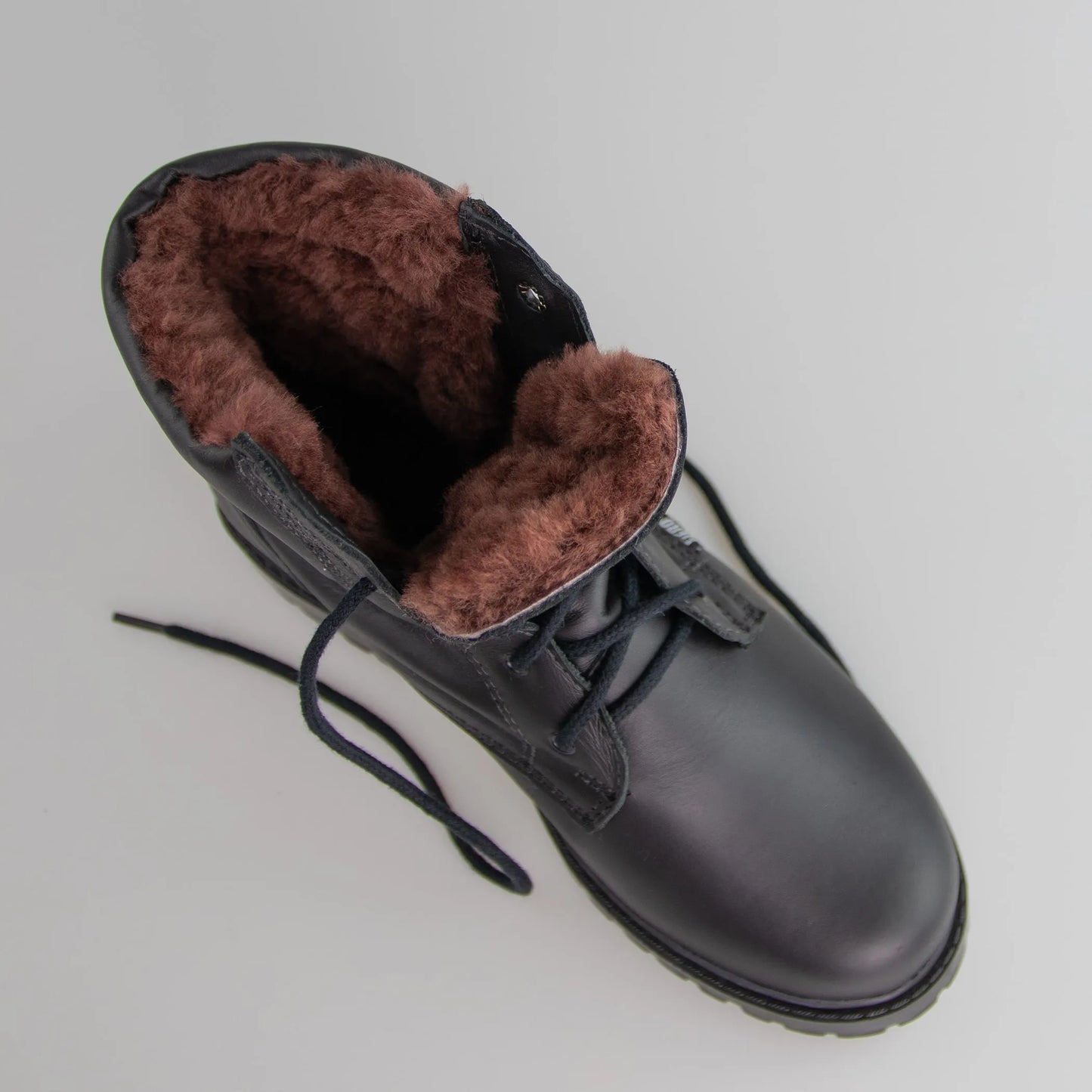 Stivale da neve da uomo New Portillo foderato in lana naturale