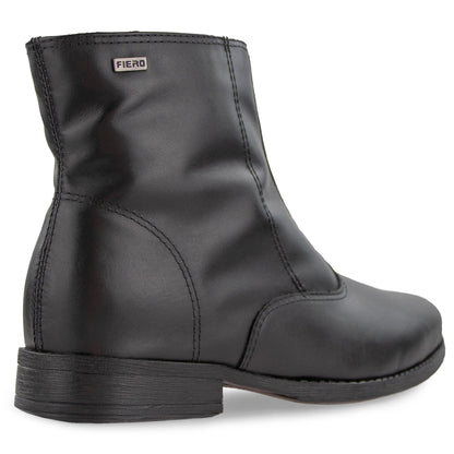 Stivale Uomo Belgravia con Zip Foderato in Lana Naturale