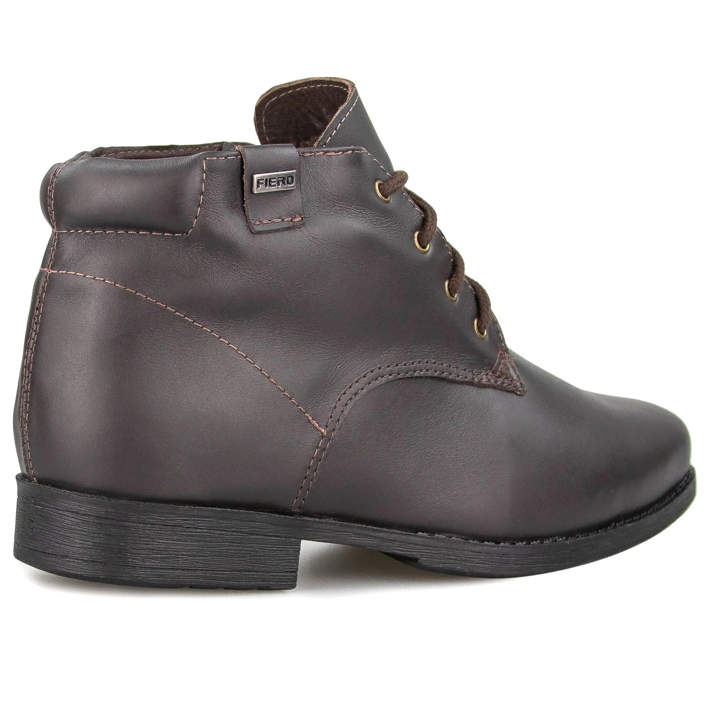 Stivaletti da uomo foderati in lana naturale Belgravia con lacci