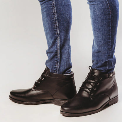 Stivale Uomo Belgravia Lace Foderato in Lana Naturale