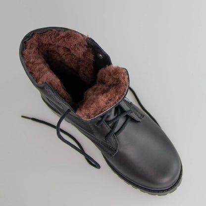 Stivale da neve da uomo New Portillo foderato in lana naturale